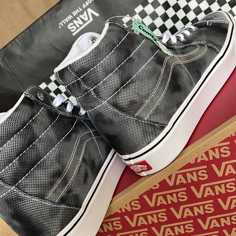 Vans Comfycush Sk8-Hi In Bloom Multi/True White WMNS sneakers - Picture 15 of 16